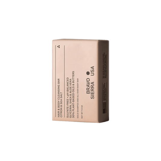 Hair and Body Cleansing Bar Citron and Sea Salt - The Coach Shop